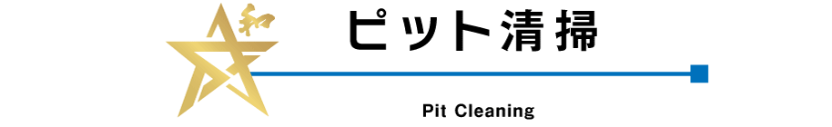 ピット清掃 Pit Cleaning